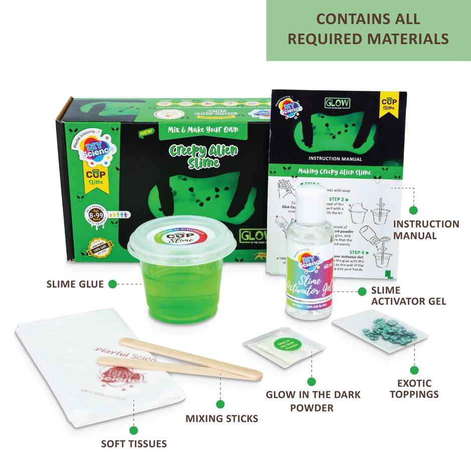 DIY Science Creepy Alien Slime Kit