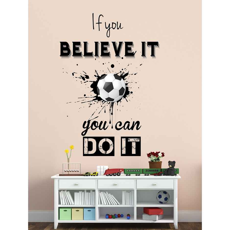 BAY6 If You Believe IT You Can Do Sticker