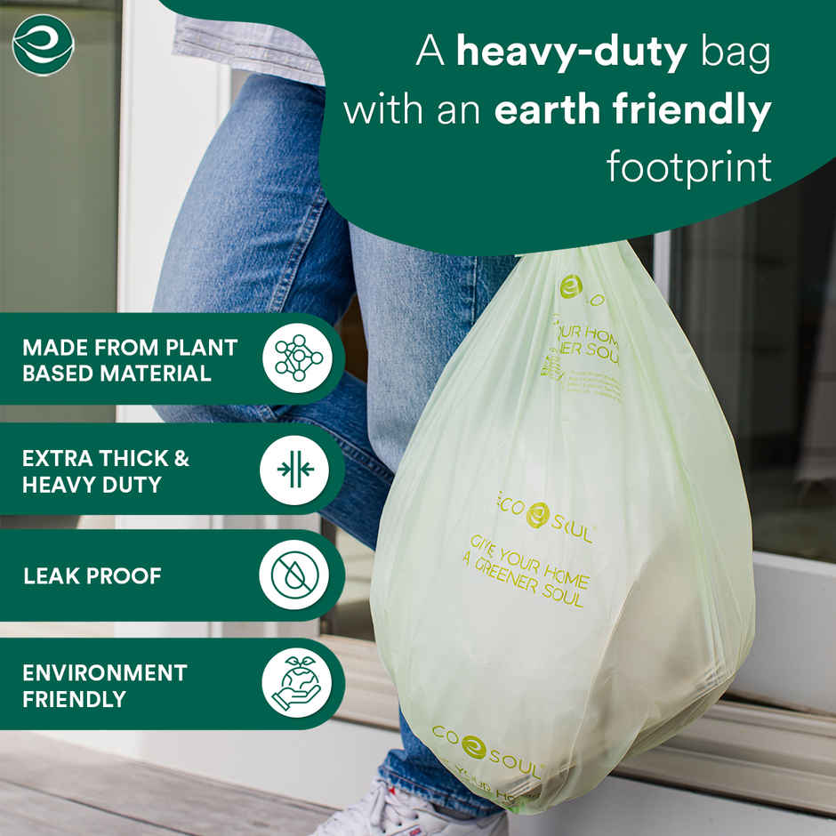 Eco Soul 24 x 32 in | 15 Count | Large Trash Bag