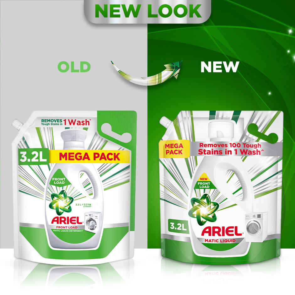 Ariel Stain Removal Front Load Washing Machine Detergent Liquid
