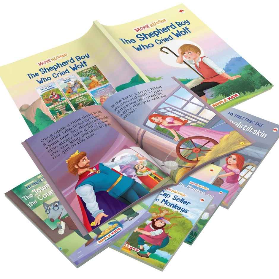 Story Books For Kids - Moral Stories | Set Of 20 English Short Stories For Age 3-7