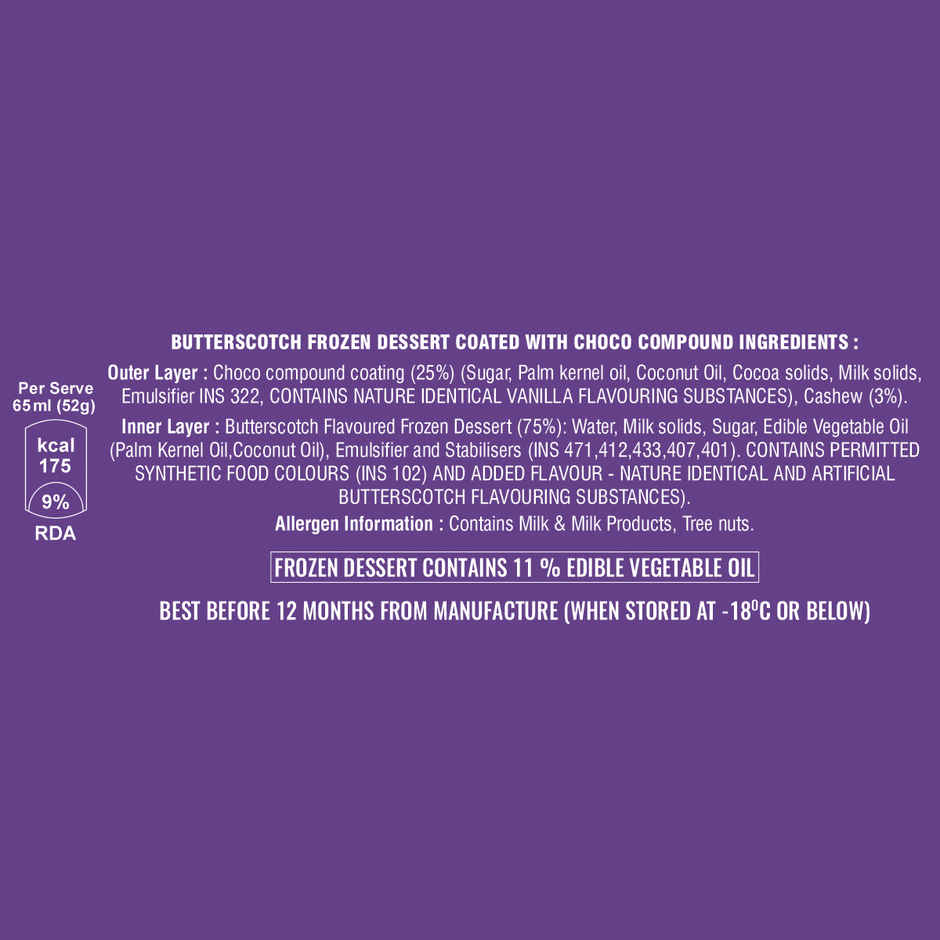 Dairy Day Nutty Ice Cream Stick