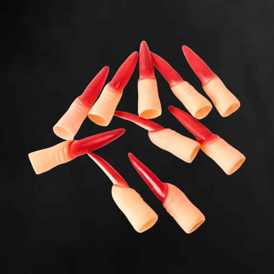 Zombie Witch Fake Fingers | Pack Of 5 | Halloween Special | Festvista