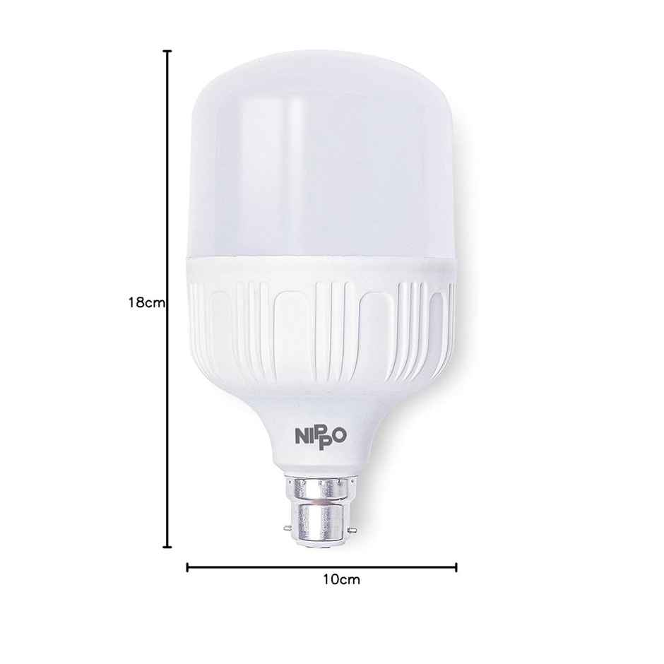 Nippo 30W LED Bulb Cool Day Light | 22 | Voltage Surge Protection | NPB30W | B22 Base Holder