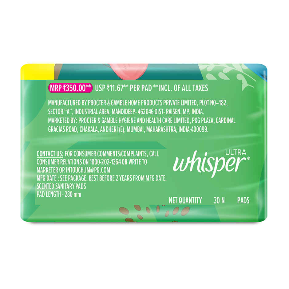 Whisper Ultra Clean Sanitary Pads