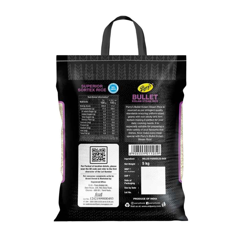 Parry's Bullet Kolam Steam Rice