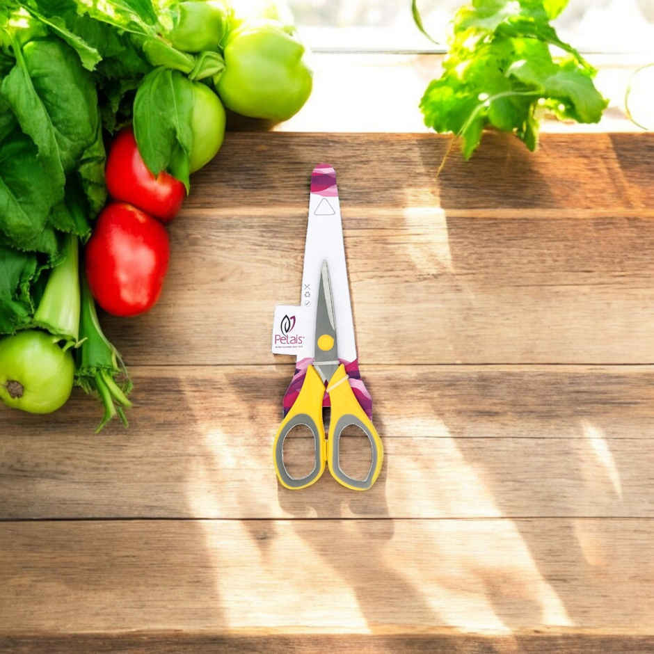 Petals General All Purpose Household Scissor| Colour May Vary - 14 cm