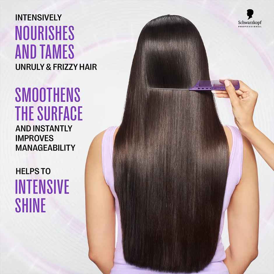 Schwarzkopf Professional Bonacure Frizz Away Treatment With Babassu Oil With Vegan Keratin