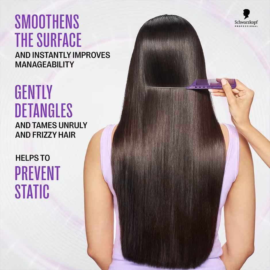 Schwarzkopf Professional Bonacure Frizz Away Shampoo With Babassu Oil,With Vegan Keratin(250ml) & Schwarzkopf Professional Bonacure Frizz Away Conditioner With Babassu Oil With Vegan Keratin(200ml) Combo