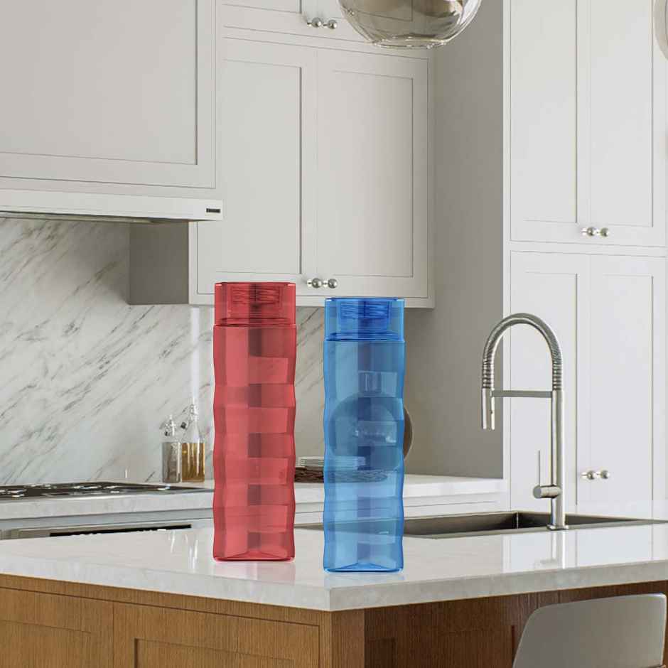Kolorr Ringo 1L Red & Blue | Pack of 2 vibrant colors for convenience