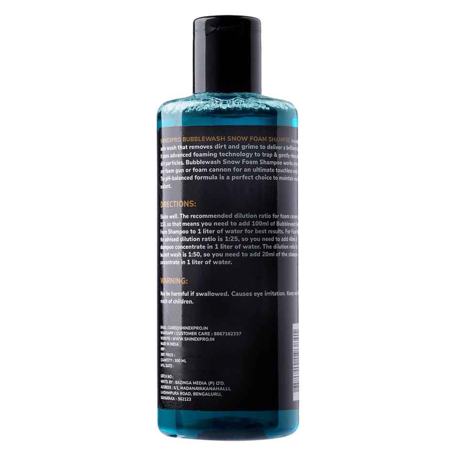 ShineXPro Foam Car Wash Shampoo Concentrate | Thick Suds | Shine Enhancing Formula | pH Neutral