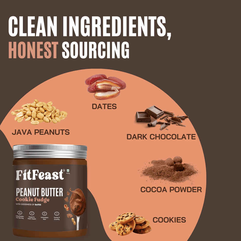 FitFeast Cookie Fudge Peanut Butter