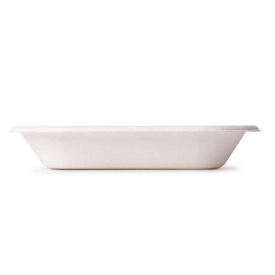 Bagasse Plate | 7 inch | Square | Naturepac
