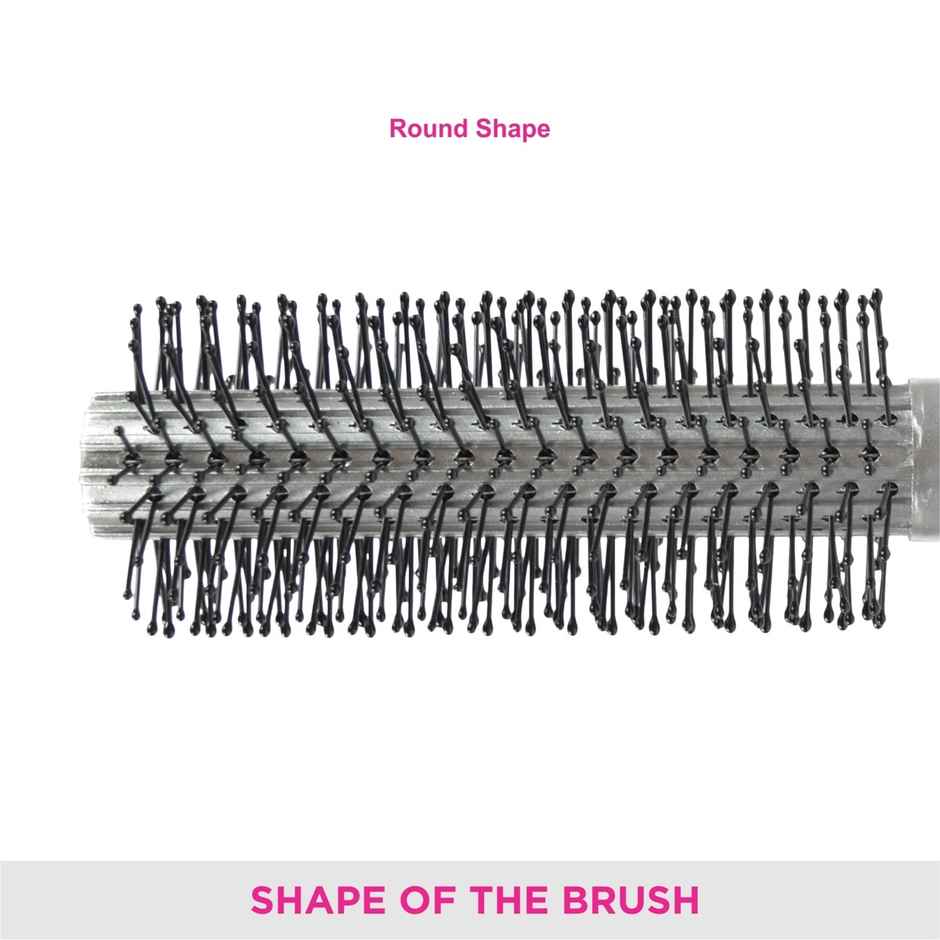VEGA Round Hair Brush For Adding Curls | Volume & Waves In Hair| Men And Women (R10-Rb)