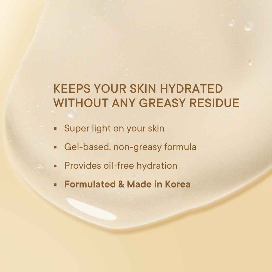 Quench Oil Control Korean Moisturizer Non-Greasy Face Cream with Chia Seeds & Salicylic Acid