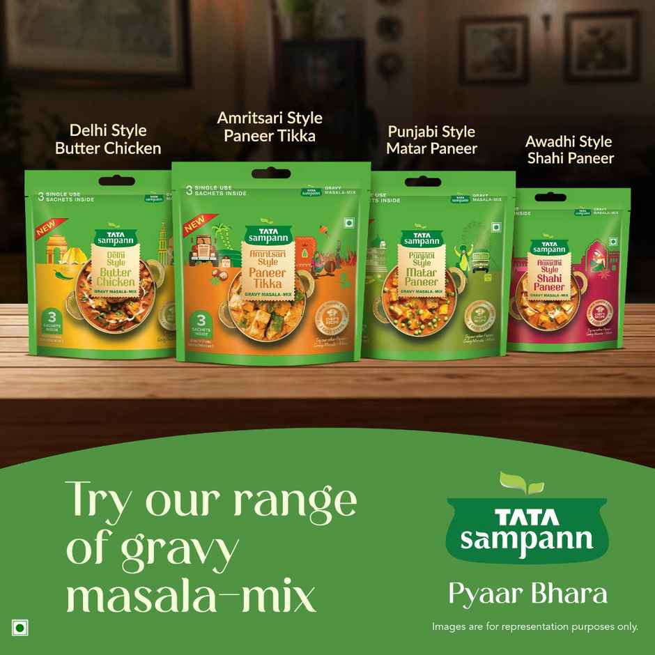 Tata Sampann Amritsari Style Paneer Tikka Gravy Masala Mix