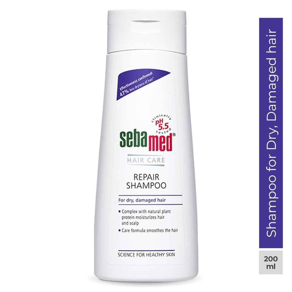 Sebamed Hair Repair Shampoo | pH5.5 | 47% less hair-dryness confirmed