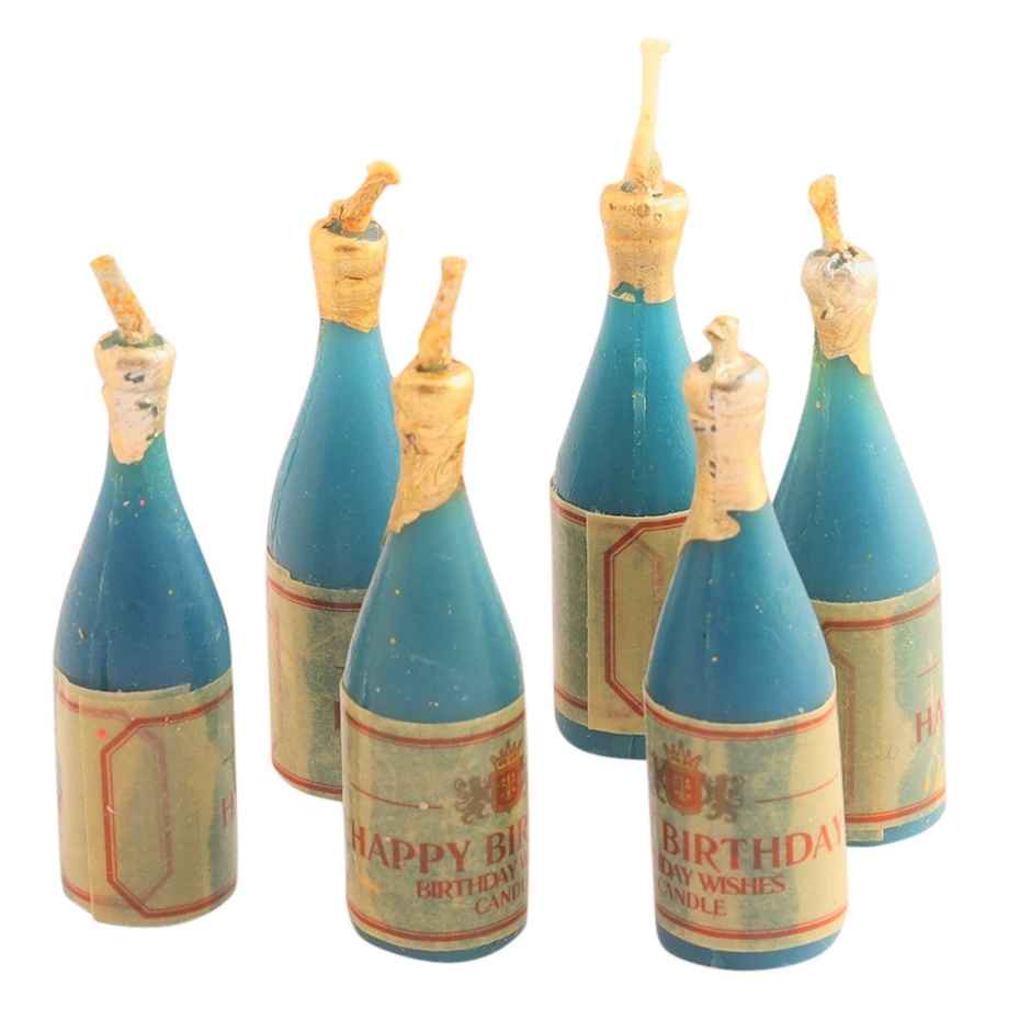 Birthday Champagne Candles | Decorative & Fun | Se7en