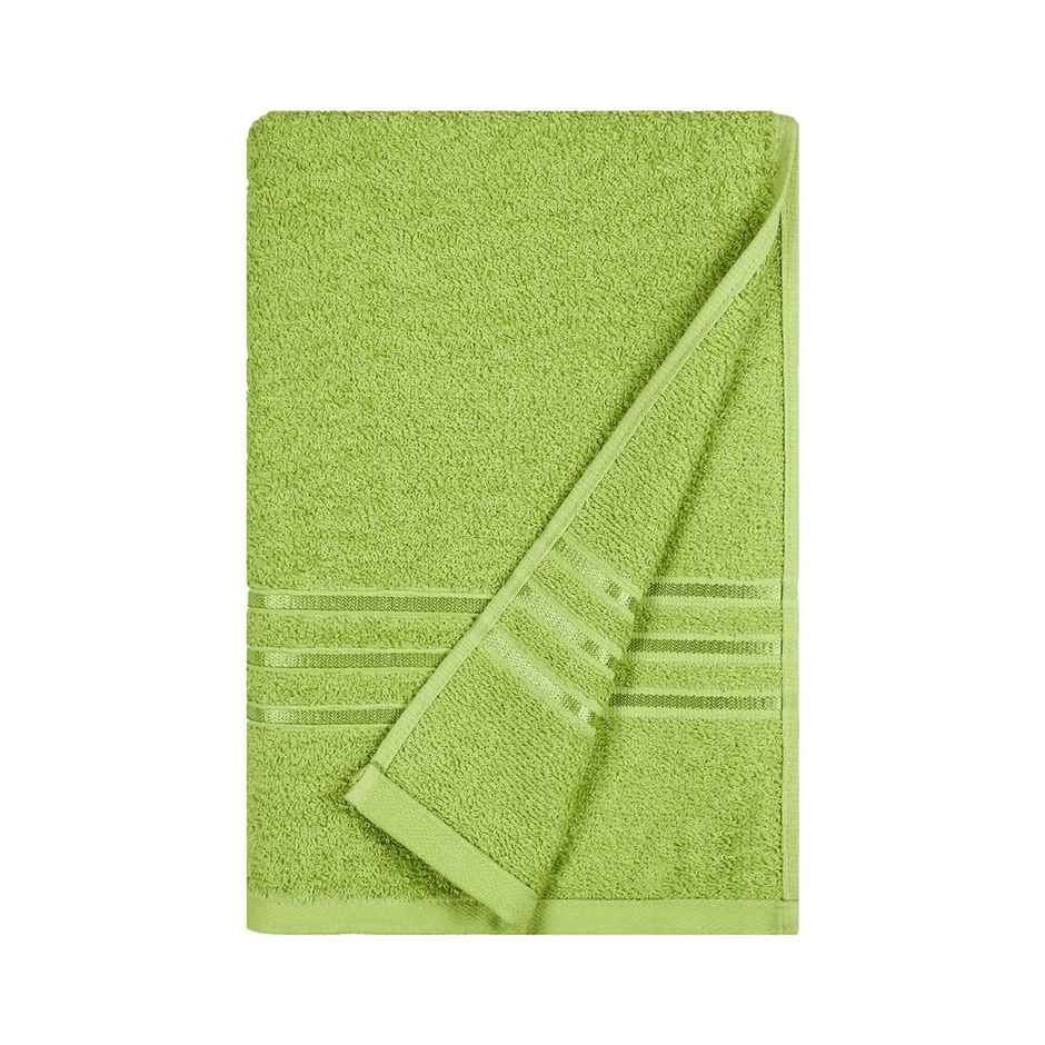 Home Elegance by myTrident Comfort Living Cotton Bath Towel | 70cm x 140cm | 400 GSM | Lime Green