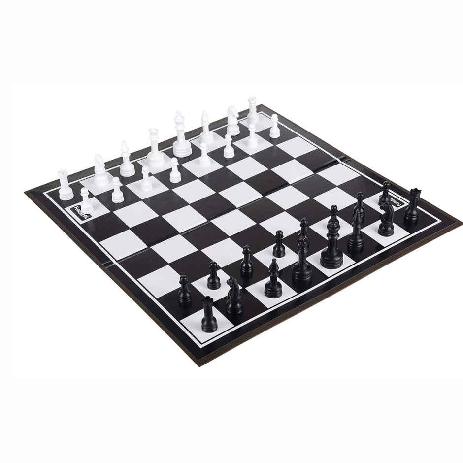 Funskool Black And White Chess Board Set