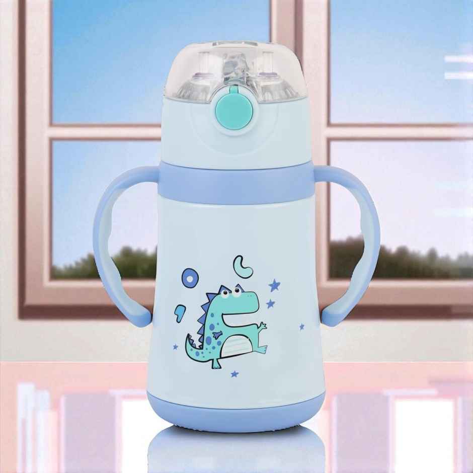 Cello Doodle Kids Flask | 329 ml | Leak-Proof | Turquoise