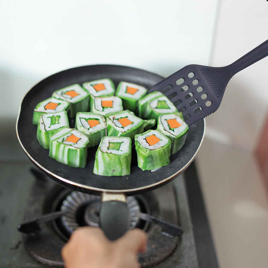 Habitat Premium Nylon Slotted Turner|Perfect Elegant Functionality | Hanging Loop