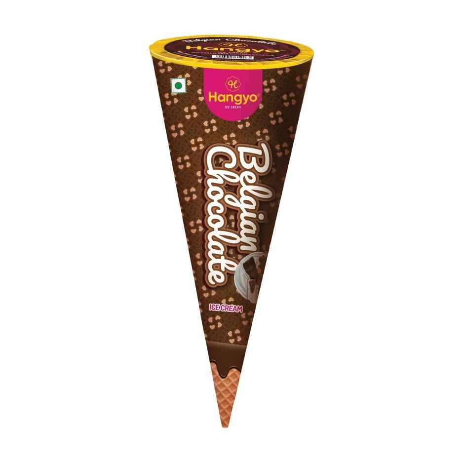 Hangyo Belgian Chocolate Cone | Smooth & Creamy