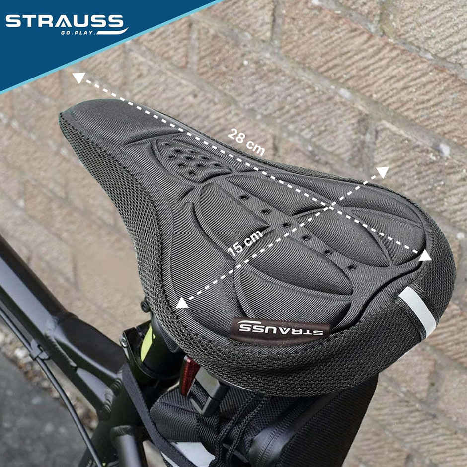 Strauss 3d Sponge Seat Cover | Black