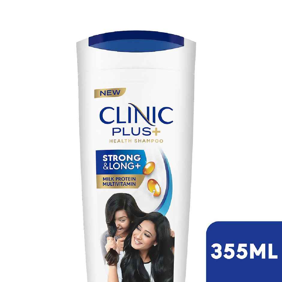 Clinic Plus Strong & Long Shampoo with Milk Proteins and Multivitamins