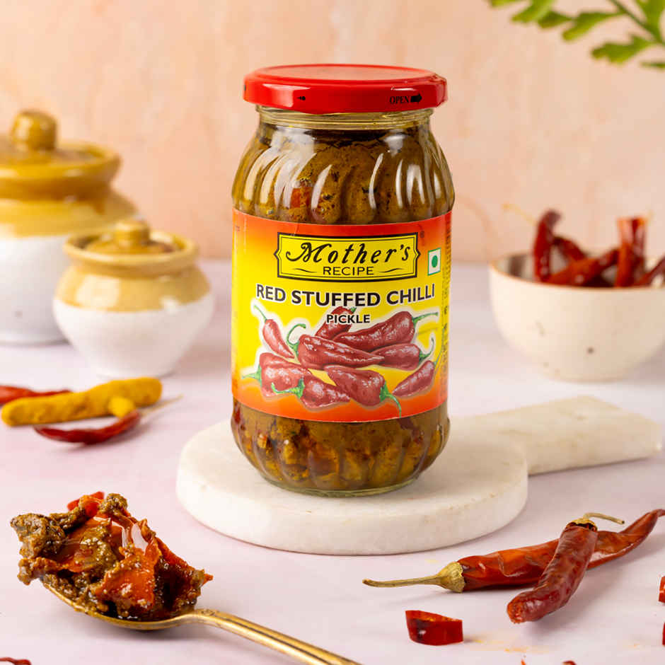 Mother's Recipe Pickle - Red Stuffed Chilli