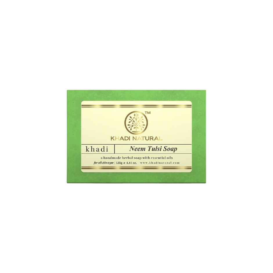 Khadi Natural Neem Tulsi Soap For Refreshing Skin