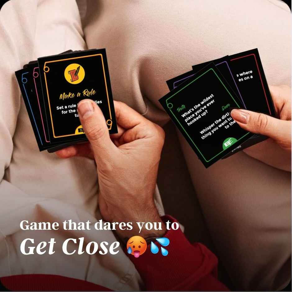 Boldedge 69 Shades Of Play Card Game For Couples | 69 Cards | 6 Categories