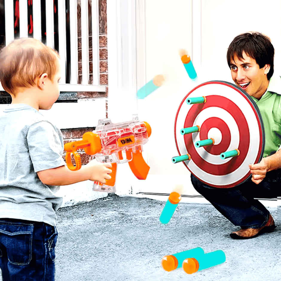 Toytales Transparent Ak-47 Toy Gun | Gift For Boys | Assorted