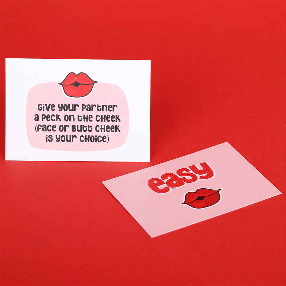 Kissathon Couple Card Game | Adult Games & Accessories | Propcon