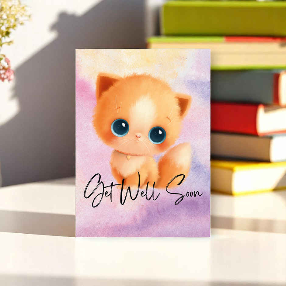 House Of Festivals Get Well Soon Greeting Card - Design 4