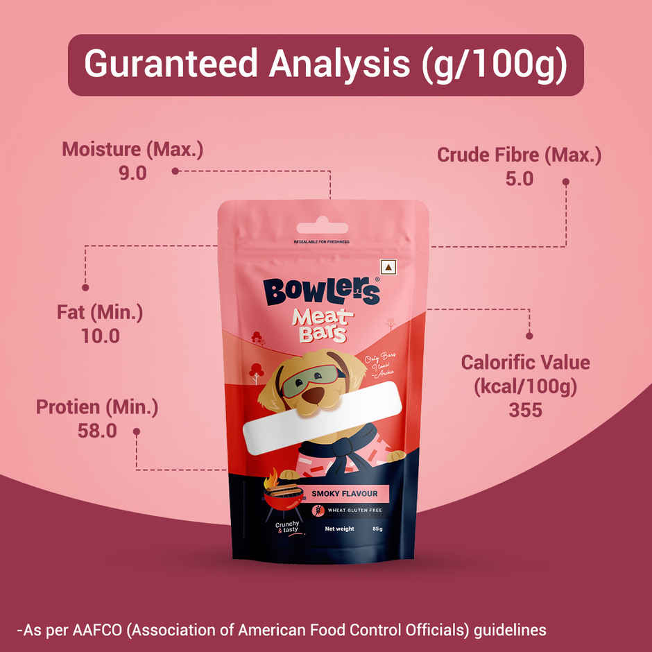 Bowlers Dog Meat Sticks | Smoked Flavour