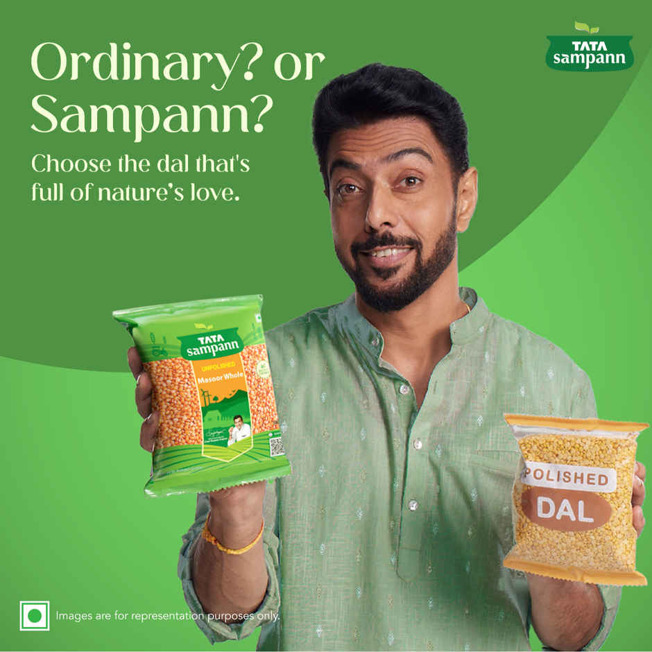 Tata Sampann Unpolished Masoor - Whole