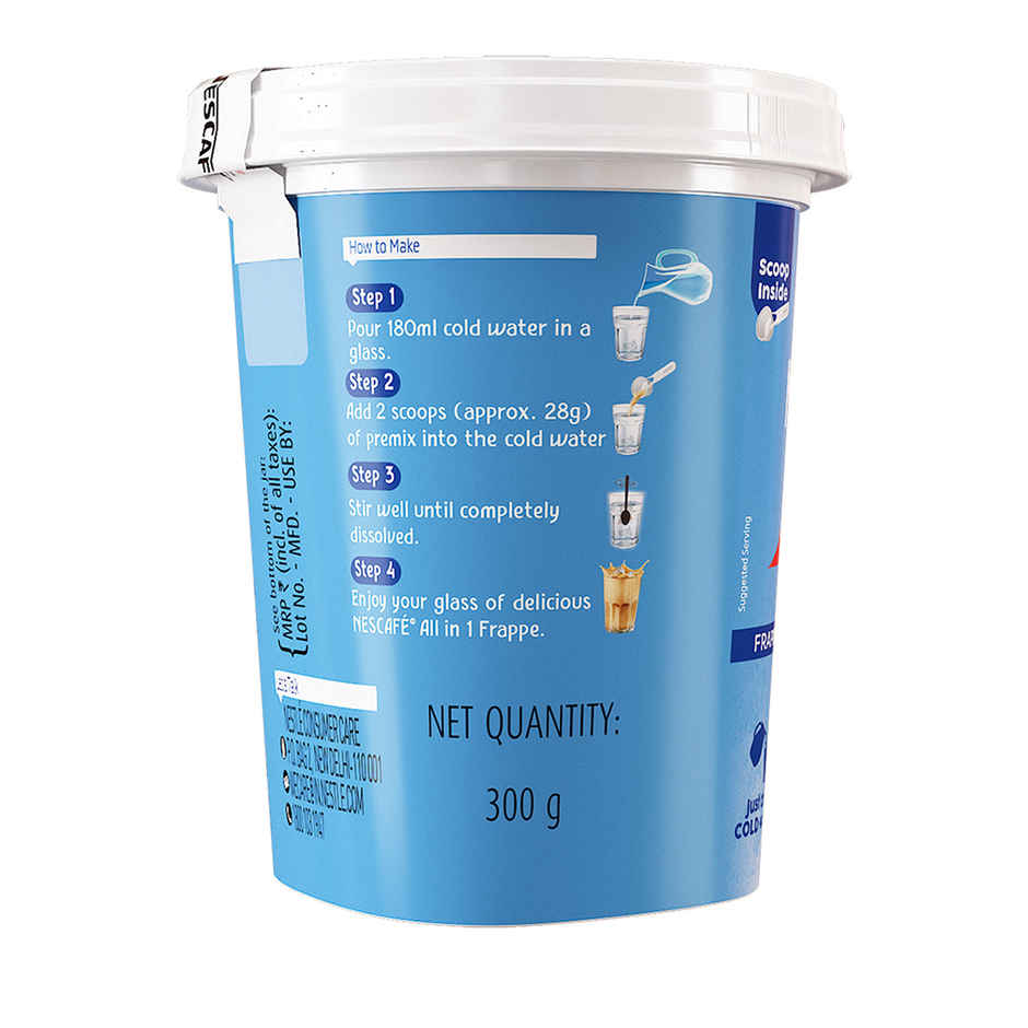 NESCAFE All In 1 Frappe Instant Cold Coffee Premix