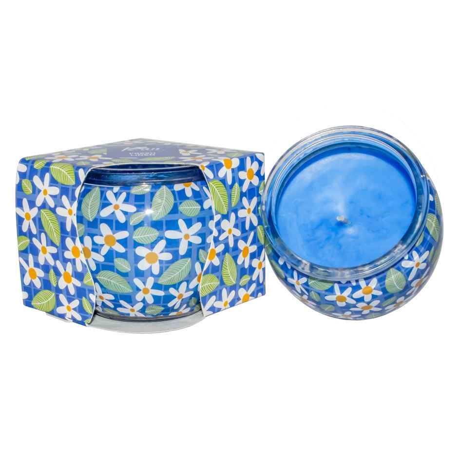 Shrink Sleeve Glass Candle | Fresh & Linen | Home Decor | Pan Aromas