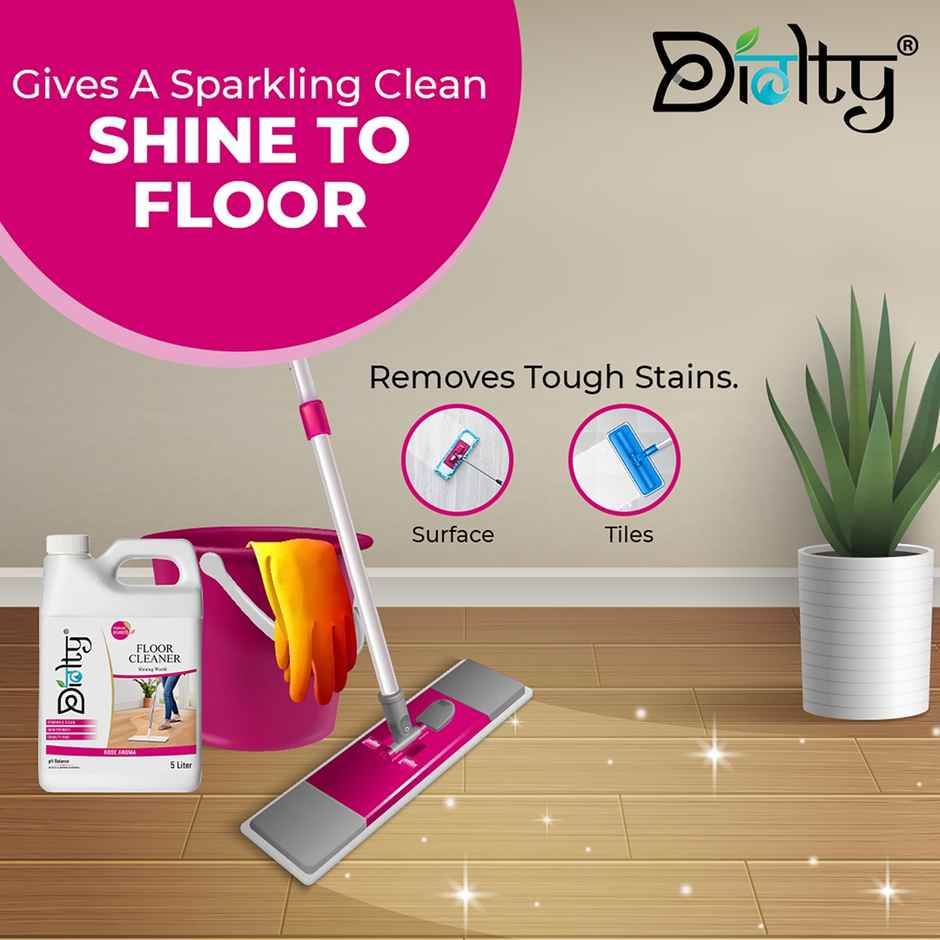 Diolty Ecofriendly Rose Bathroom Surface Cleaner