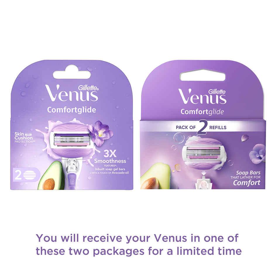 Gillette Venus Comfortglide Hair Removal Razor Blades / Refills / Cartridges
