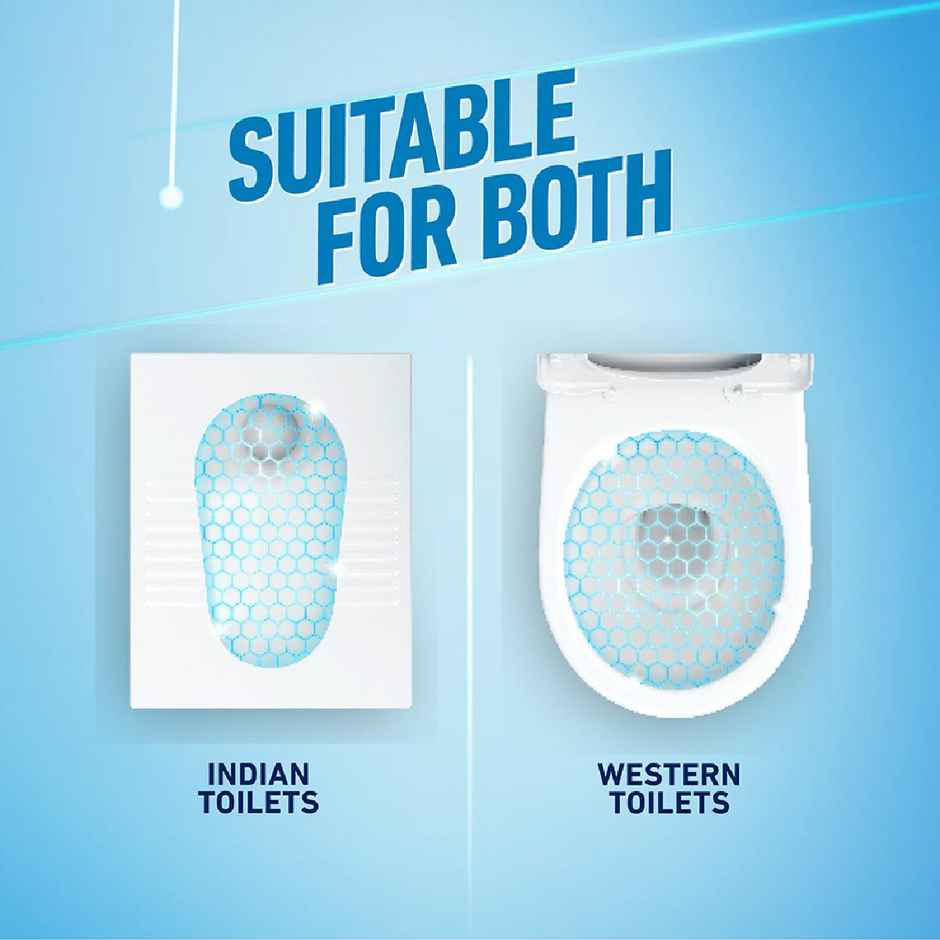 Vim Lemon Dishwash Liquid Gel (500ml) & Domex Ocean Fresh Toilet Cleaner Liquid (1L) Combo