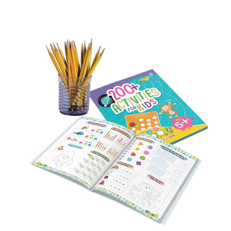Brain Boosting Activity Book for Kids - 200+ Activities for Age 5+