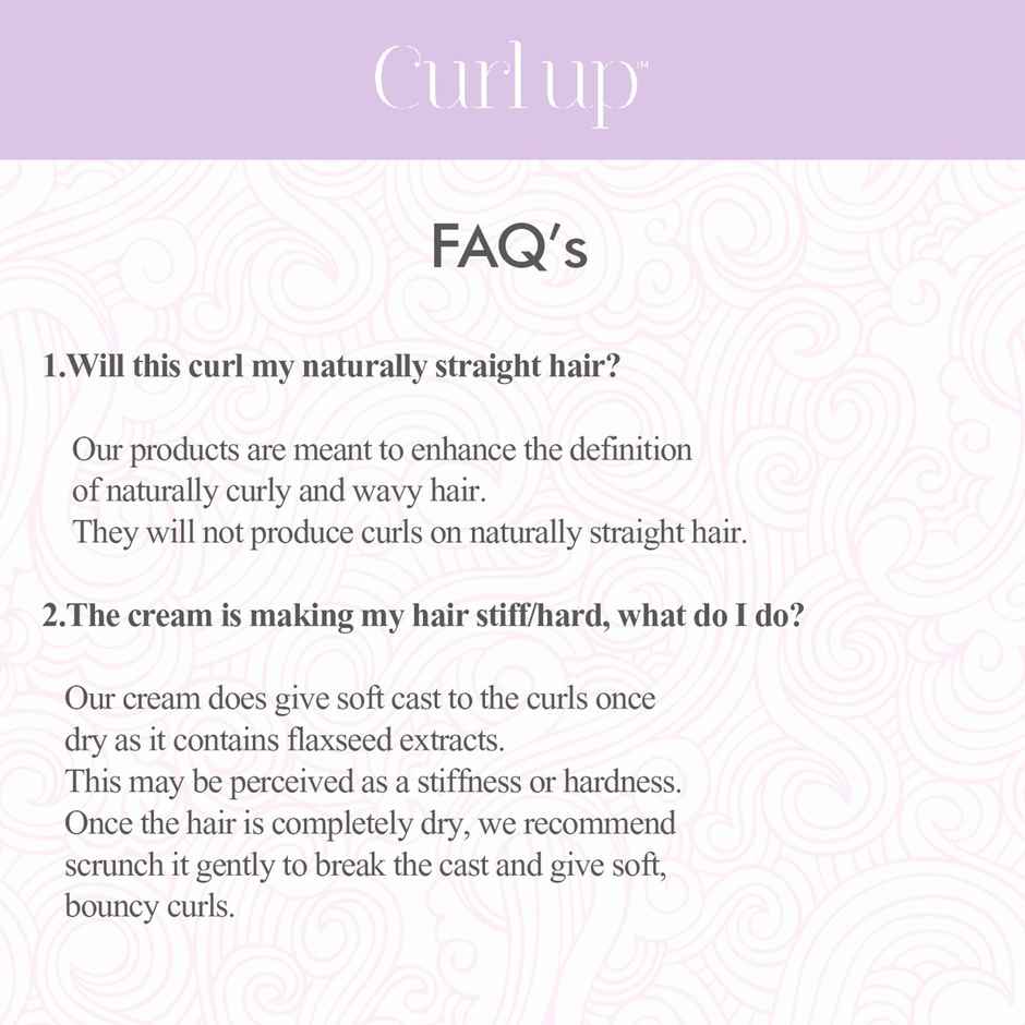 Curl Up Curl Care Bundle With Curly Hair Shampoo, Conditioner And Leave In Curl Defining Cream