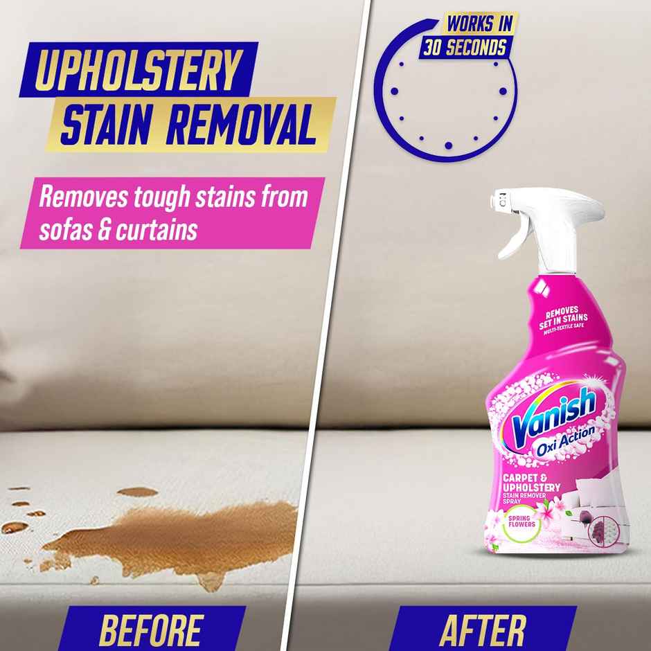 Vanish Oxi Action Carpet & Upholstery Stain Remover Spray