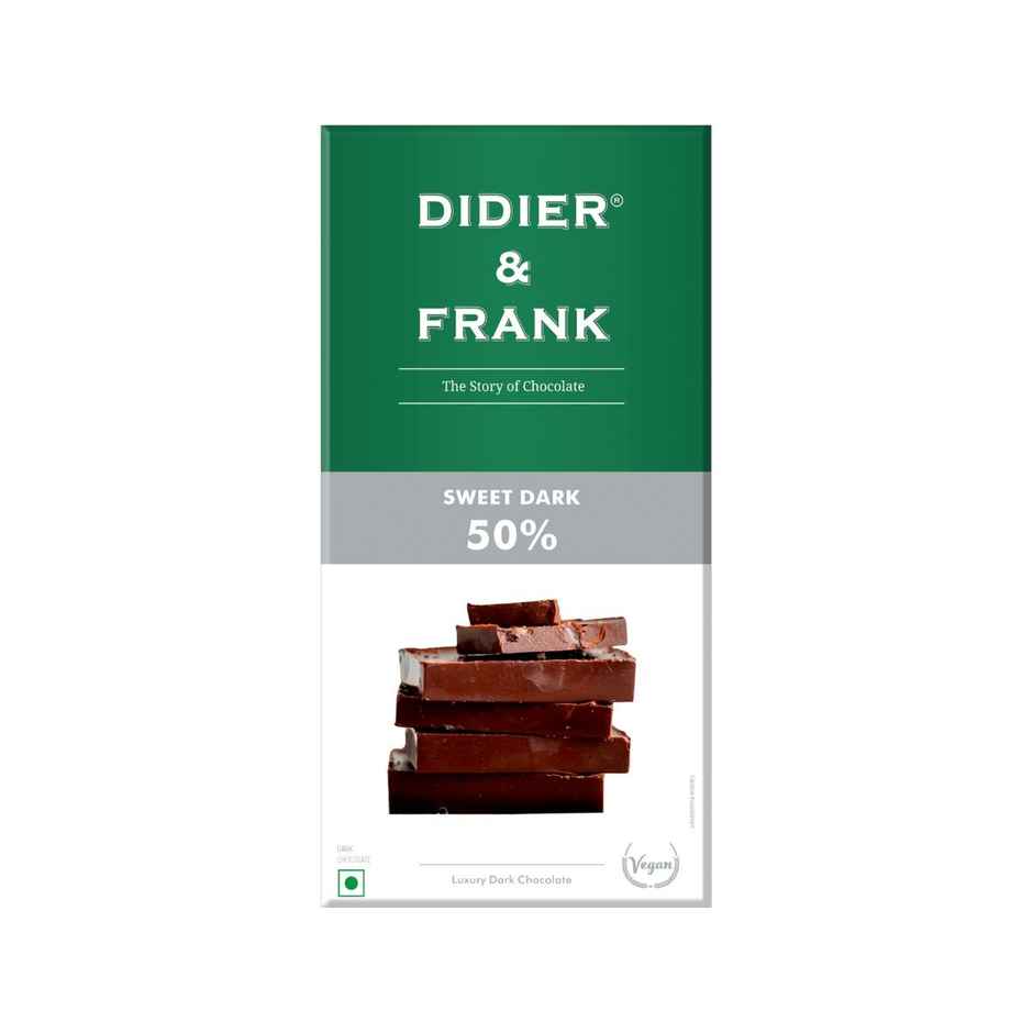 Didier & Frank 50% Sweet Dark Chocolate Bar