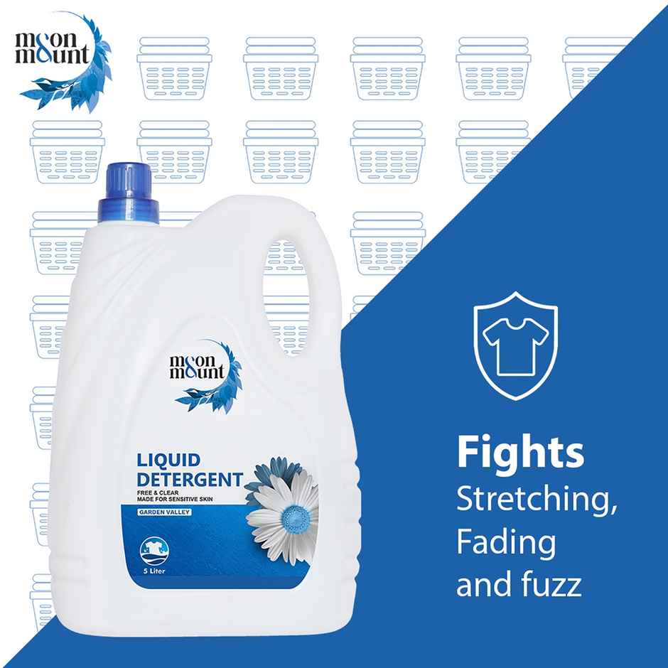 Moon&Mount Fresh Top & Front Load Detergent Liquid