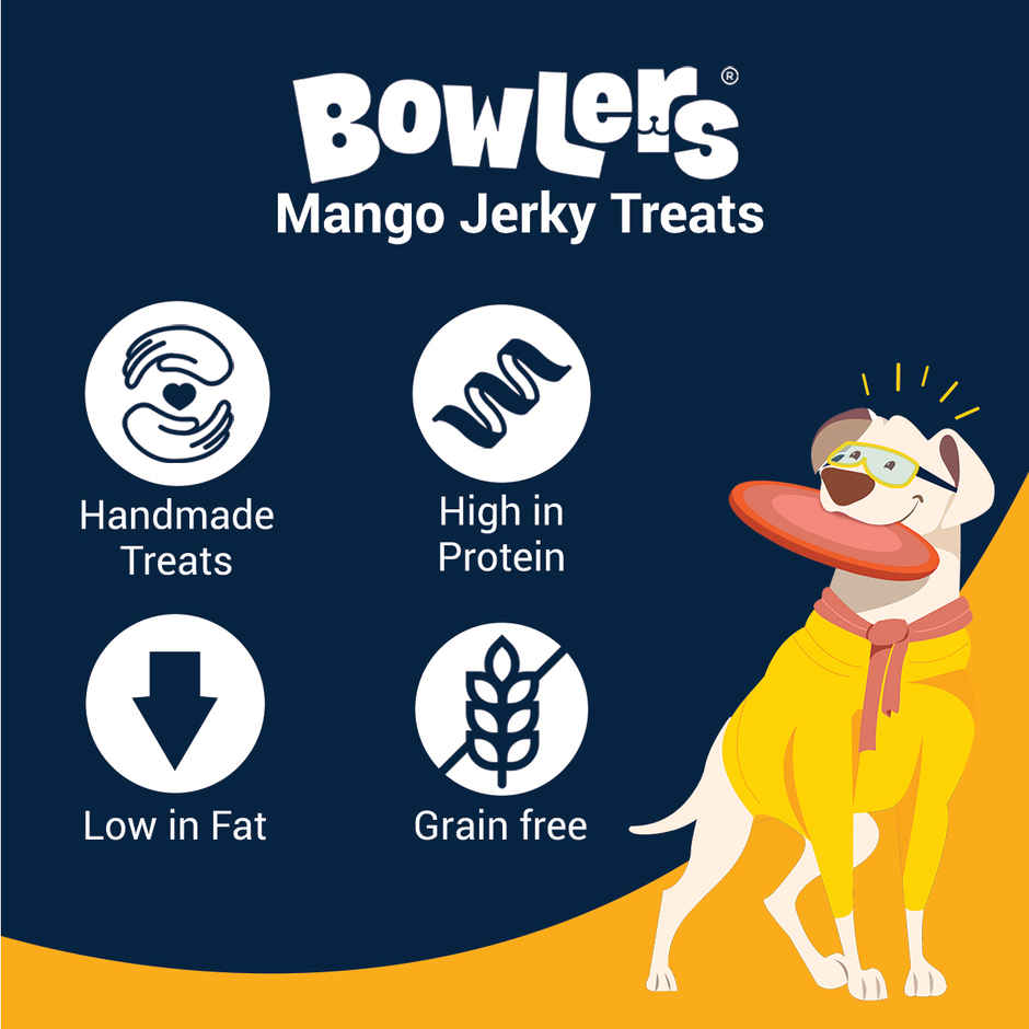 Bowlers Dog Mango Jerky