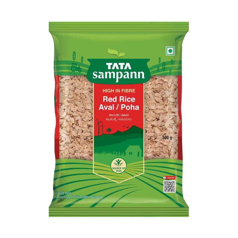 Tata Sampann Thick Red Rice Poha Aval Avalakki