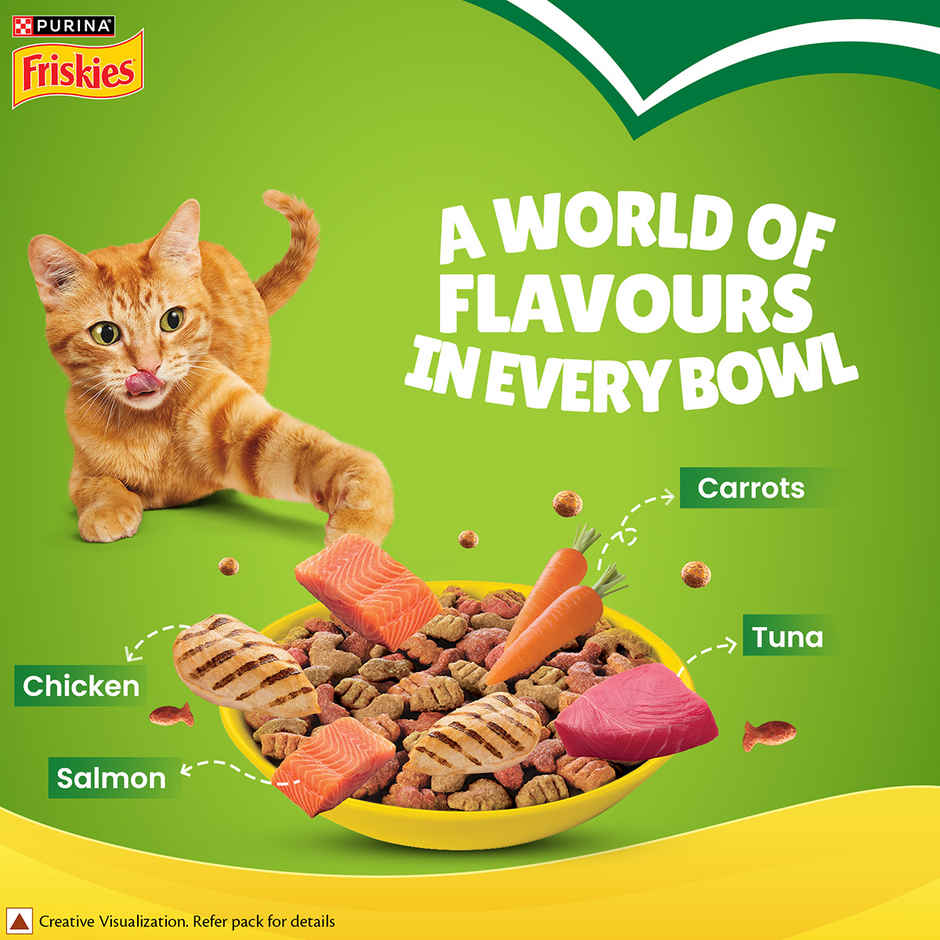 Purina Friskies Indoor Delights Adult Dry Cat Food